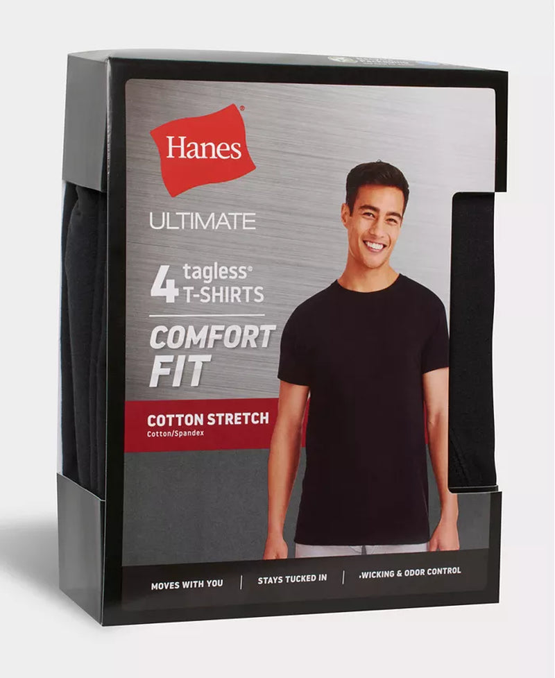 Men'S Ultimateâ® 4-Pk. Moisture-Wicking Stretch T-Shirts