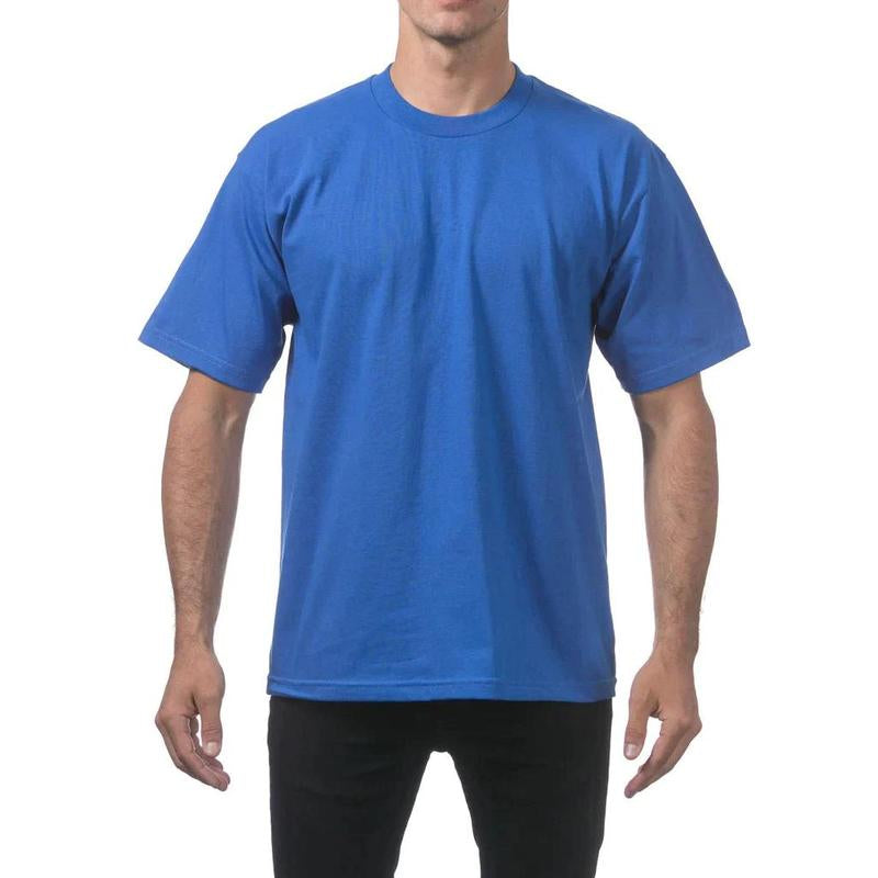 Pro Club Men'S Heavyweight Short Sleeve T-Shirt Royal Blue
